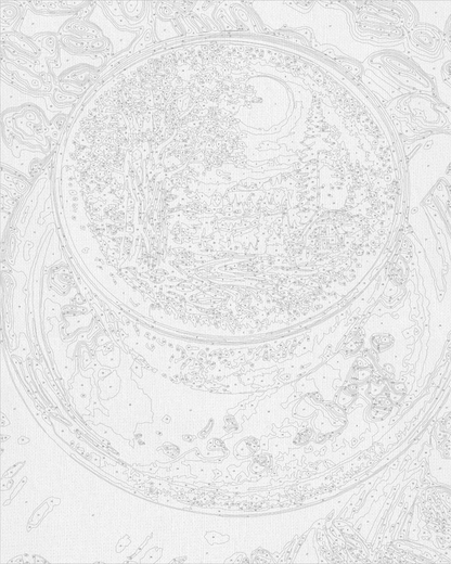 Maľovanie podľa čísel Zátišie. Káva s vôňou lesa 40*50 cm LW 3541