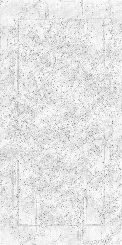 Maľovanie podľa čísel Žiarivé kvety s metalickými farbami 40×80 cm LW 5110