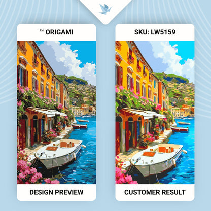 Maľovanie podľa čísel krajinka - Prímorské pobrežie 40×80 cm LW 5159