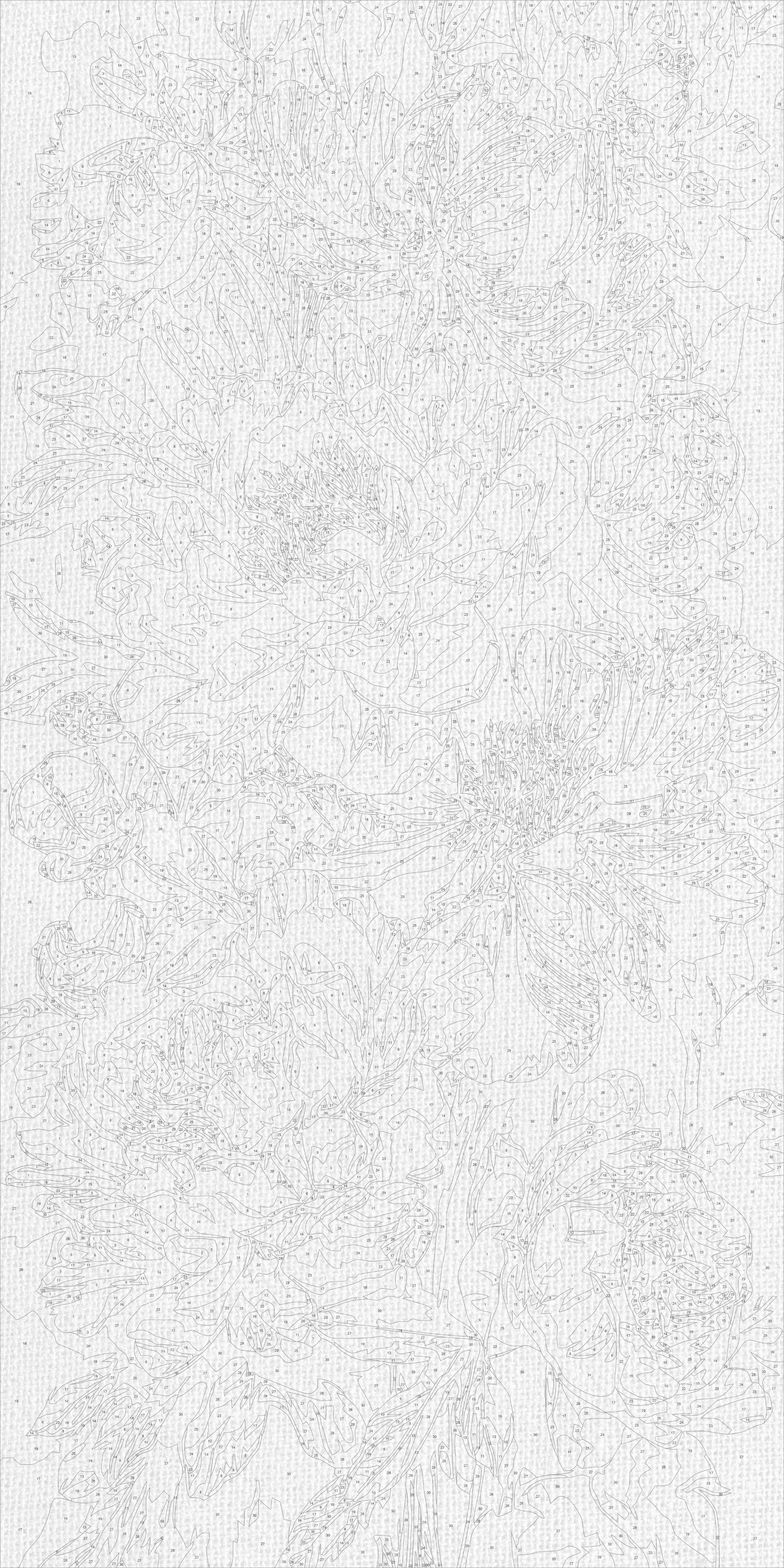 Maľovanie podľa čísel na ráme 40*80 cm - Vznešená kytica pivónií - Kvety - LW 5250