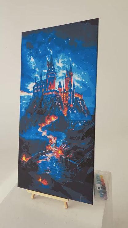 Maľovanie podľa čísel na ráme 40*80 cm Rokfort LW 5106